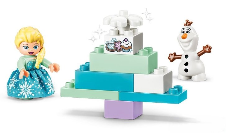 10462 Lego Duplo – Ľadové kráľovstvo: Kreatívna krabička s Elsou a Olafom