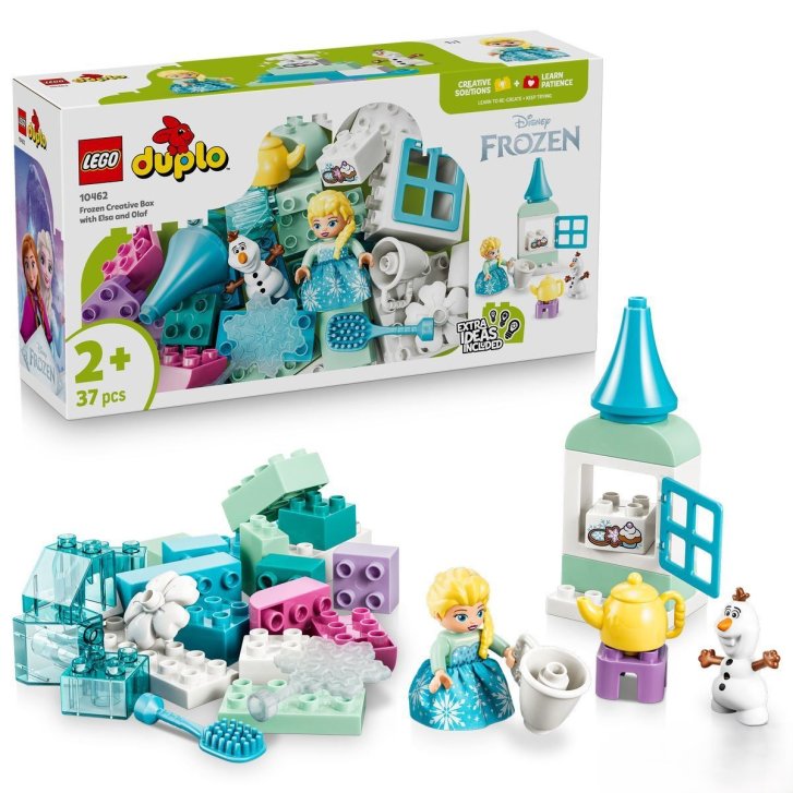 10462 Lego Duplo – Ľadové kráľovstvo: Kreatívna krabička s Elsou a Olafom