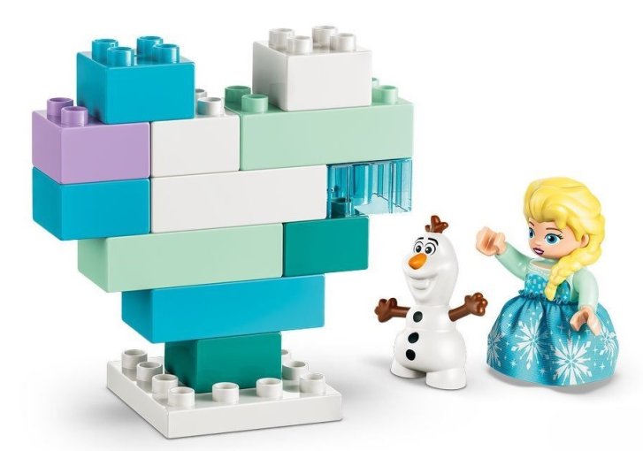 10462 Lego Duplo – Ľadové kráľovstvo: Kreatívna krabička s Elsou a Olafom