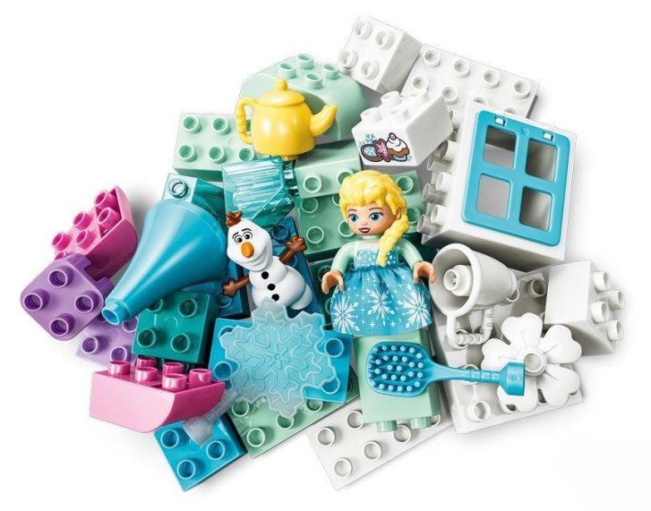10462 Lego Duplo – Ľadové kráľovstvo: Kreatívna krabička s Elsou a Olafom