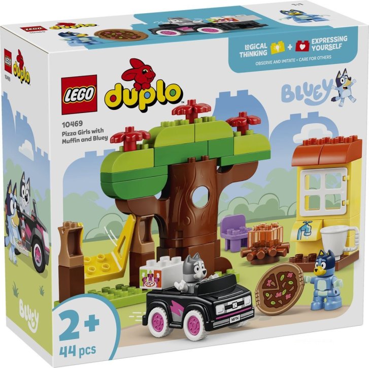 10469 Lego Duplo - Muffin, Bluey a rozvoz pizzy