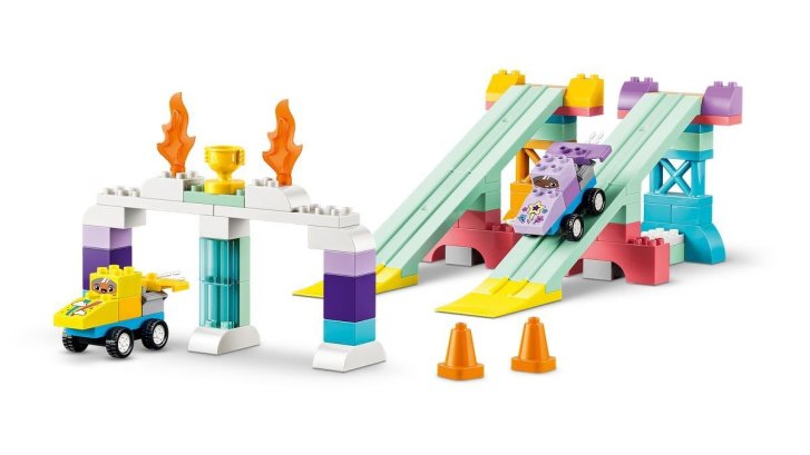 10478 Lego Duplo - Kreatívne rampy s vozidlami 3 v 1