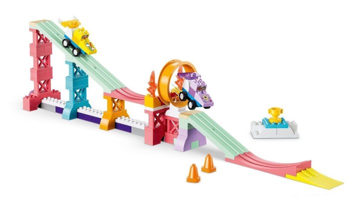 10478 Lego Duplo - Kreatívne rampy s vozidlami 3 v 1