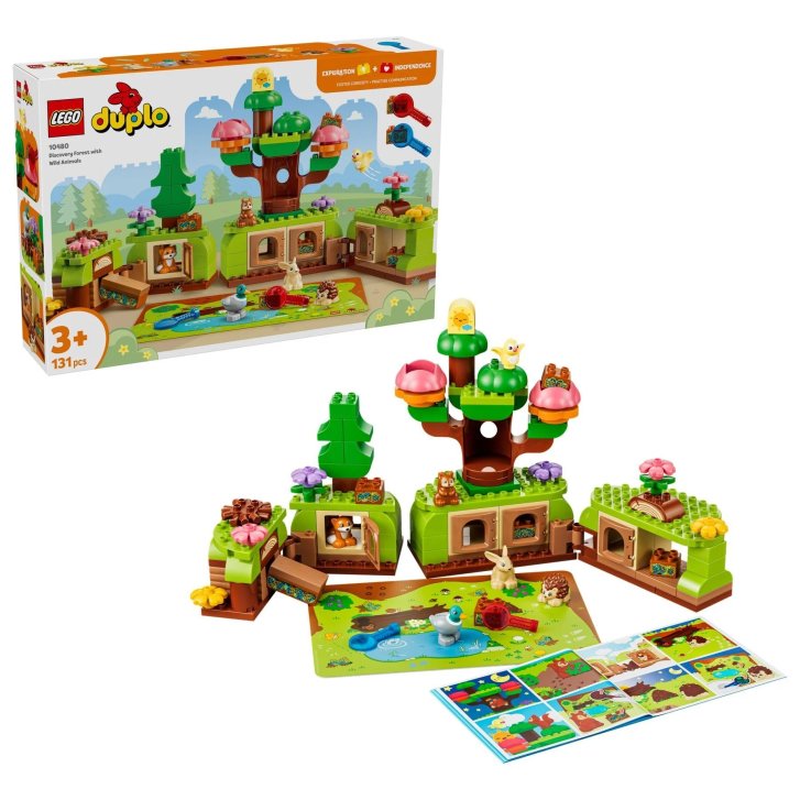 10480 Lego Duplo - Les plný objavov s divokými zvieratkami