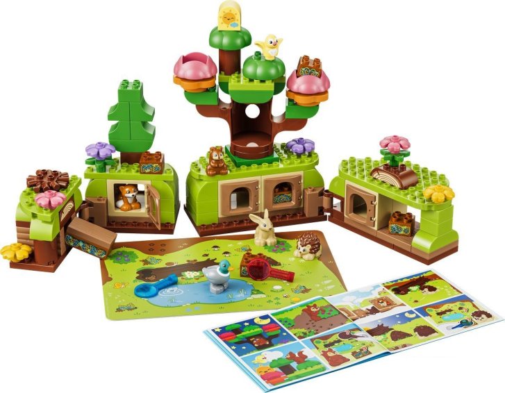 10480 Lego Duplo - Les plný objavov s divokými zvieratkami