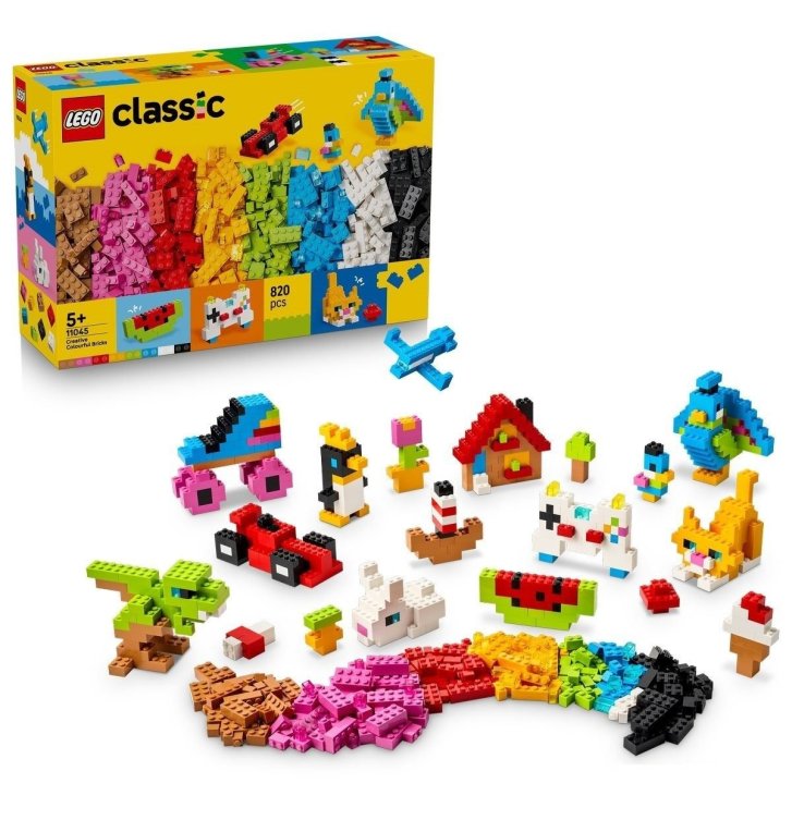 11045 Lego Classic - Kreatívne pestrofarebné kocky
