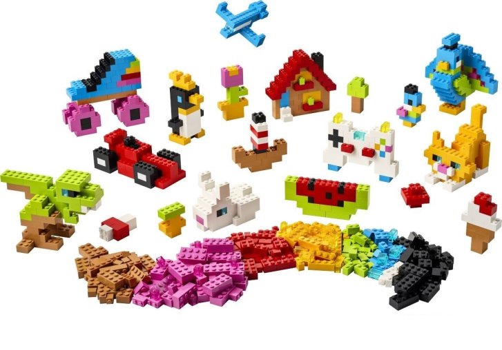 11045 Lego Classic - Kreatívne pestrofarebné kocky