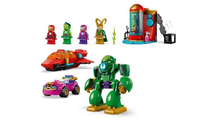 11211 Lego Marvel - Loki vs. tím Iron Mana