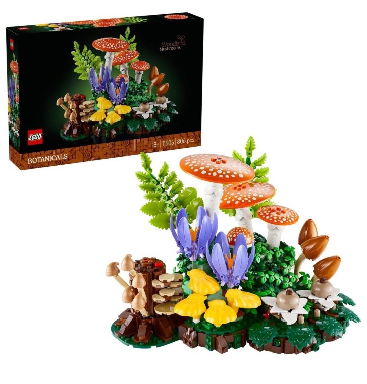 11505 Lego Botanicals - Lesné huby
