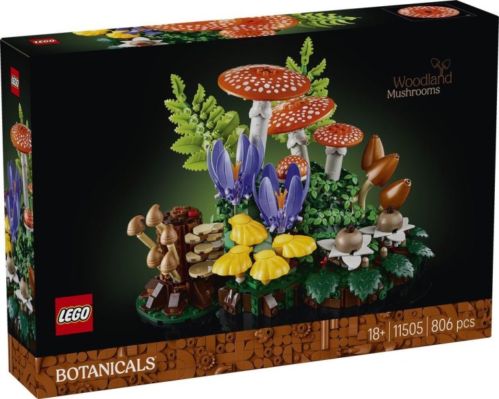 11505 Lego Botanicals - Lesné huby