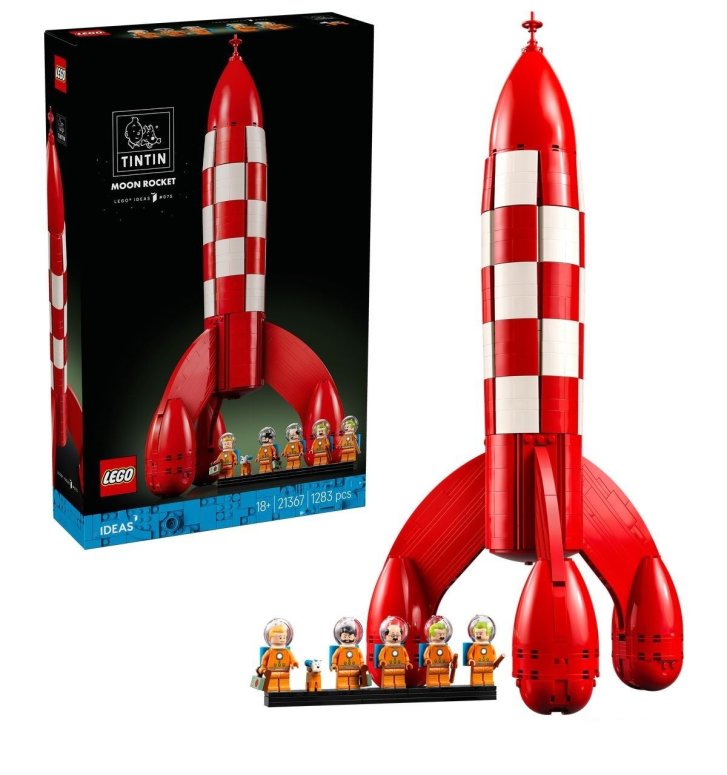 21367 Lego Ideas - Tintin a raketa na Mesiac