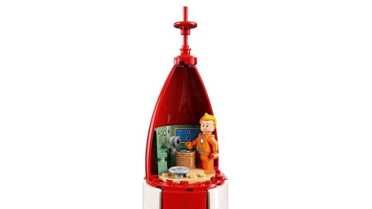21367 Lego Ideas - Tintin a raketa na Mesiac