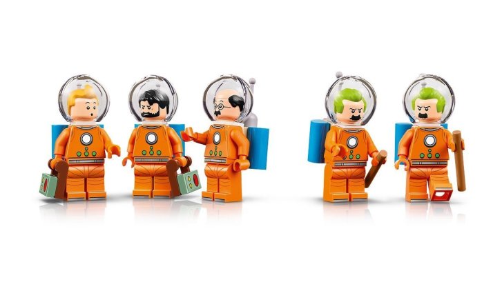 21367 Lego Ideas - Tintin a raketa na Mesiac