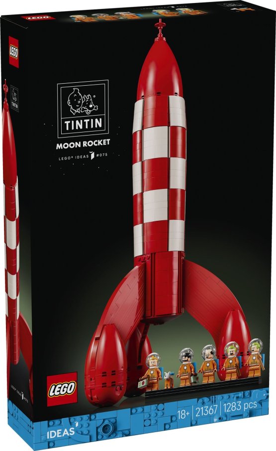 21367 Lego Ideas - Tintin a raketa na Mesiac