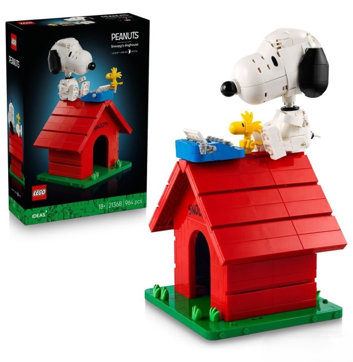 21368 Lego Ideas – Peanuts: Snoopyho búda