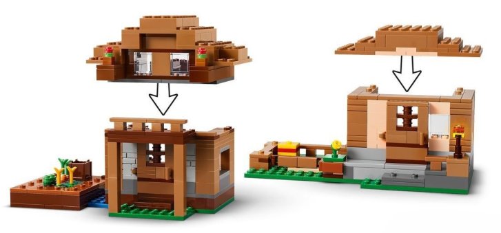 21596 Lego Minecraft – Útok Mága na dedinu