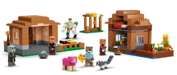 21596 Lego Minecraft – Útok Mága na dedinu