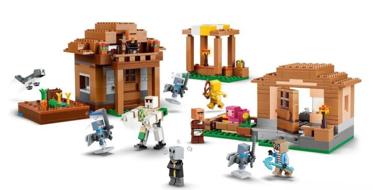 21596 Lego Minecraft – Útok Mága na dedinu