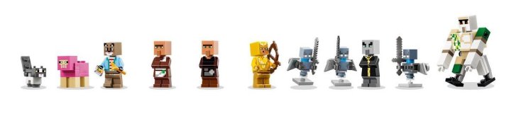21596 Lego Minecraft – Útok Mága na dedinu