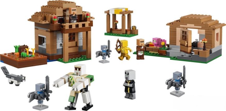21596 Lego Minecraft – Útok Mága na dedinu