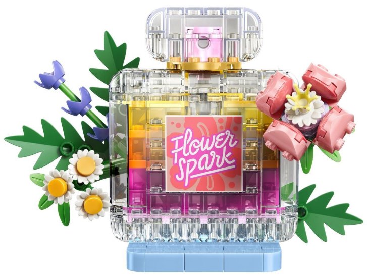 31383 Lego Creator - Flakón na parfum zdobený kvetmi
