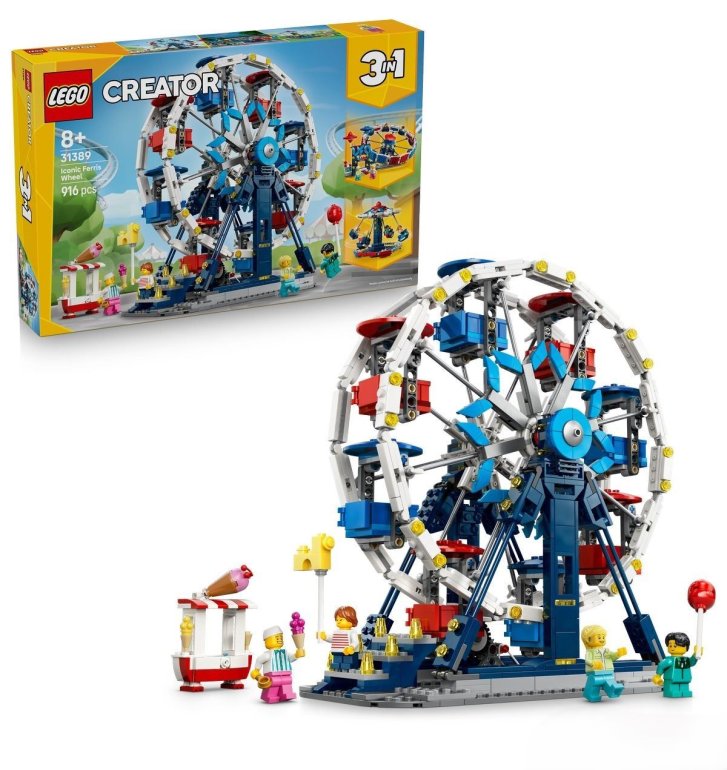 31389 Lego Creator – Ikonické ruské koleso