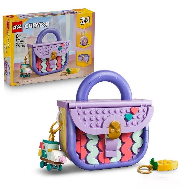 31391 Lego Creator – Módna kabelka s úložným priestorom