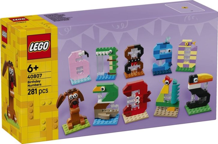 40807 Lego - Čísla na narodeniny