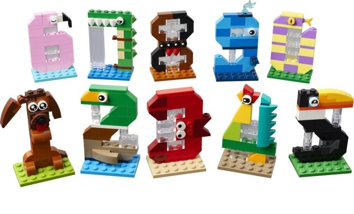 40807 Lego - Čísla na narodeniny