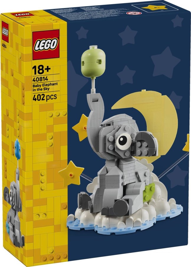 40814 Lego - Slonie mláďa na oblohe