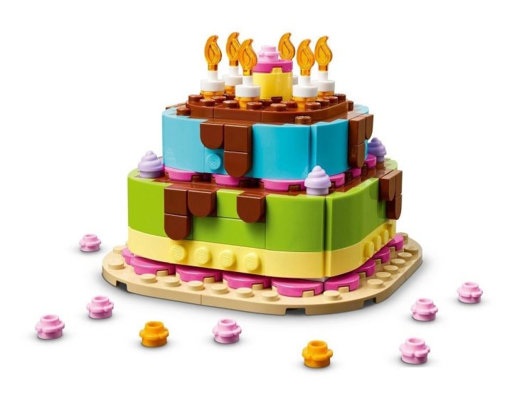 40815 Lego - Narodeninová torta