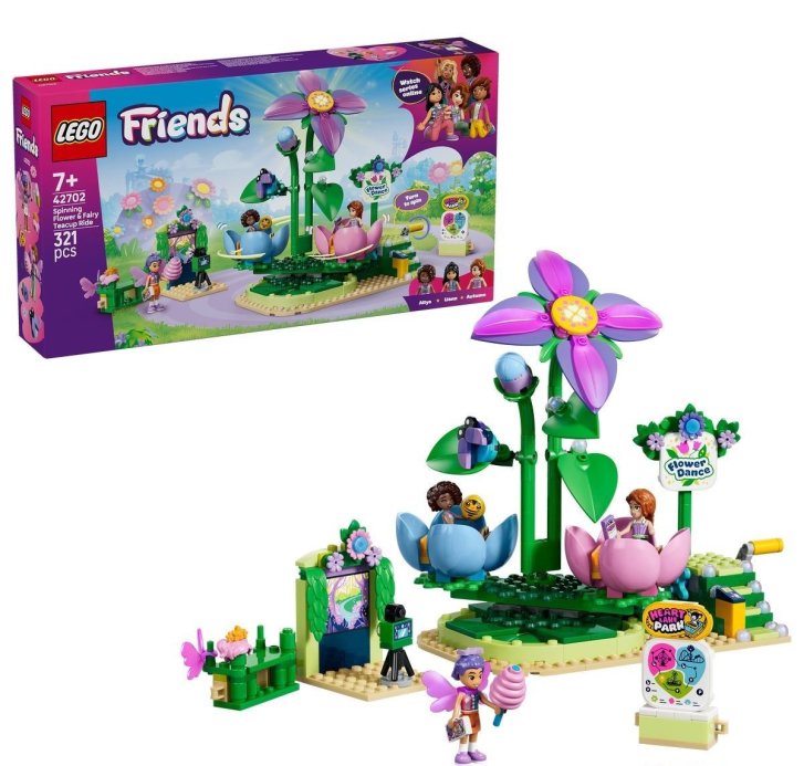 42702 Lego Friends - Kvietkový kolotoč s vílami