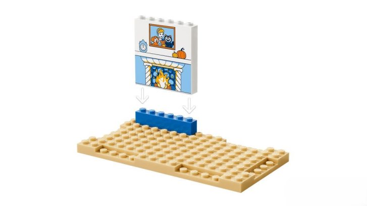 43283 Lego Disney Princess - Popoluškin zámok a zvieratká
