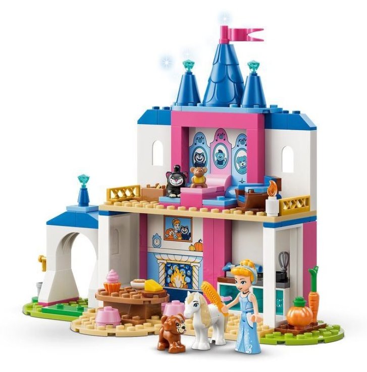 43283 Lego Disney Princess - Popoluškin zámok a zvieratká