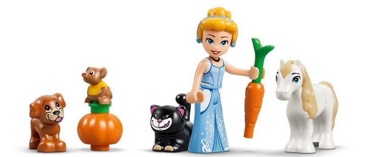 43283 Lego Disney Princess - Popoluškin zámok a zvieratká