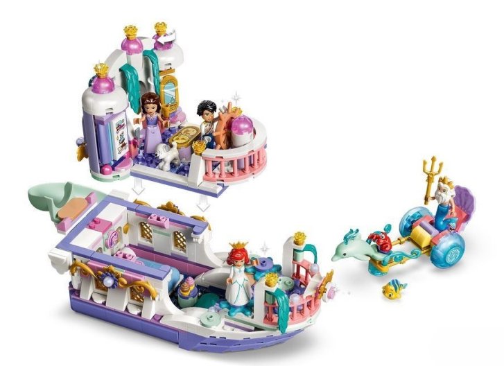 43299 Lego Disney Princess - Arielina kráľovská svadobná loď