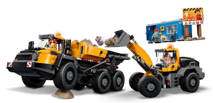 60494 Lego City - Vyklápací nákladiak a čelný nakladač