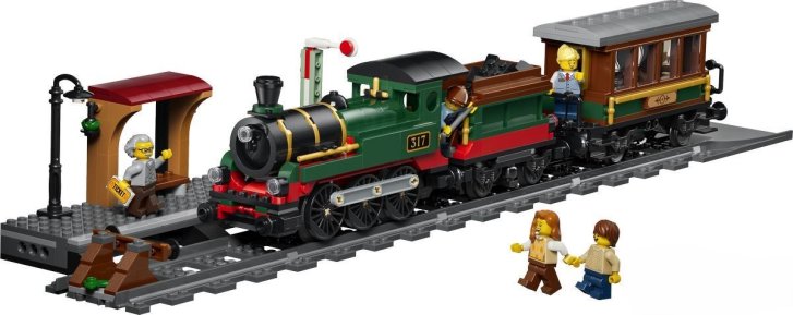 60511 Lego City - Vintage parný vlak