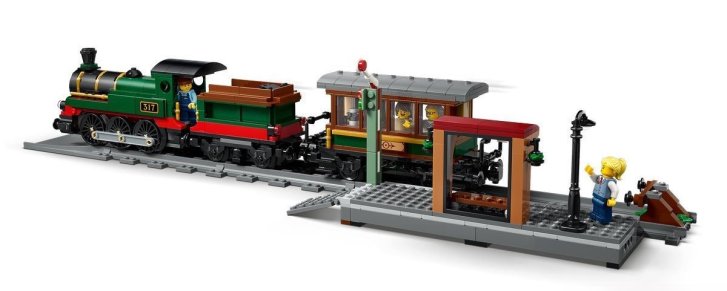 60511 Lego City - Vintage parný vlak