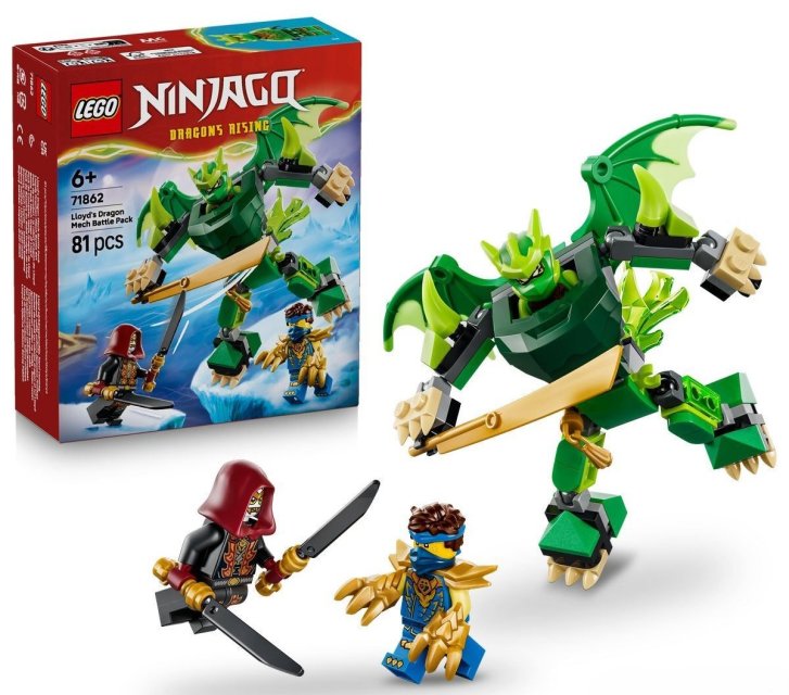 71862 Lego Ninjago – Bojový balíček: Lloydov dračí oblek