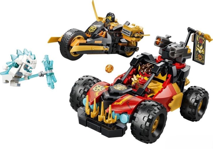 71864 Lego Ninjago - Kombinovateľné vozidlá Kaia a Colea