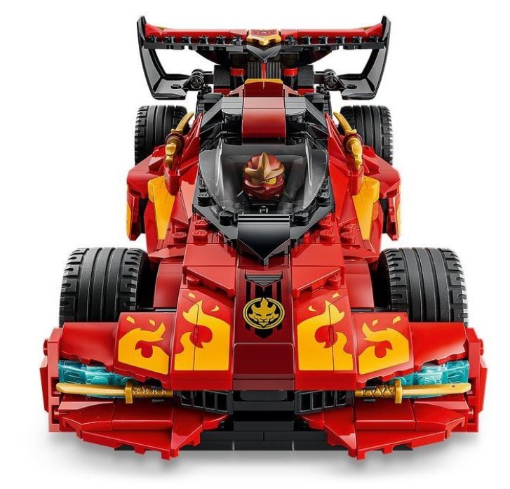 71867 Lego Ninjago - Kaiovo červené superauto: 15 rokov Ninjago