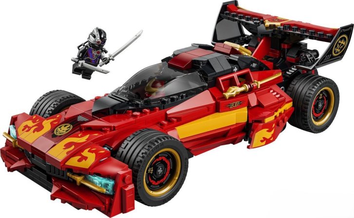 71867 Lego Ninjago - Kaiovo červené superauto: 15 rokov Ninjago