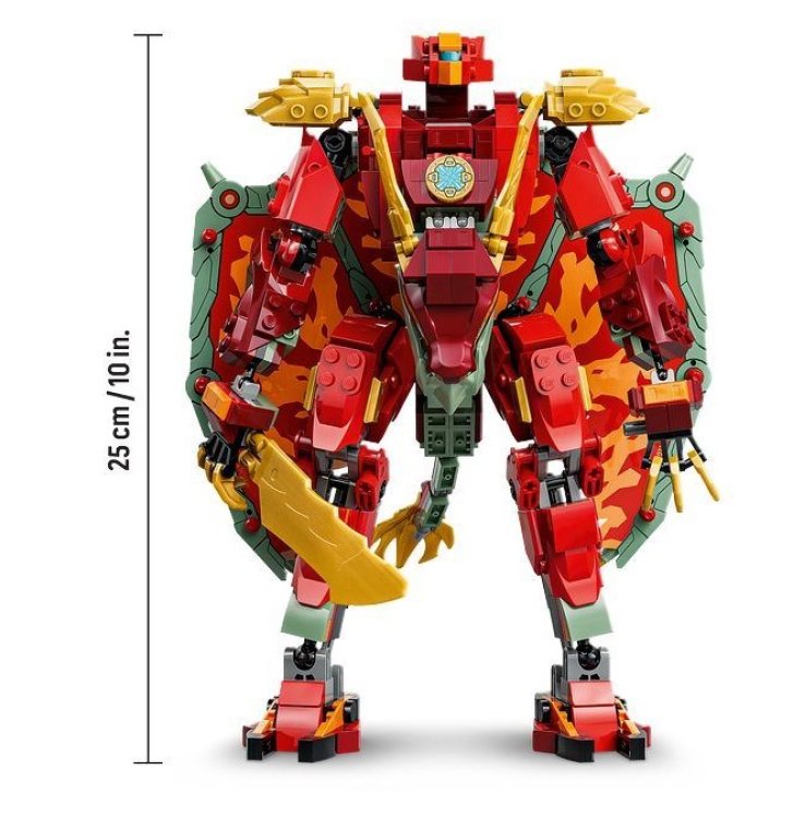 71868 Lego Ninjago - Wyldfyre a transformačný dračí oblek