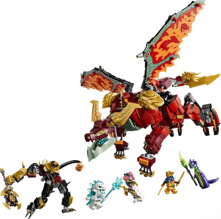 71868 Lego Ninjago - Wyldfyre a transformačný dračí oblek