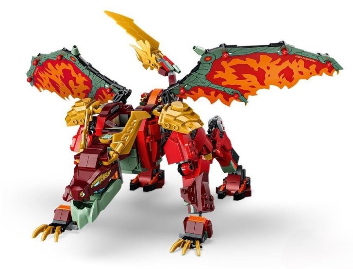 71868 Lego Ninjago - Wyldfyre a transformačný dračí oblek