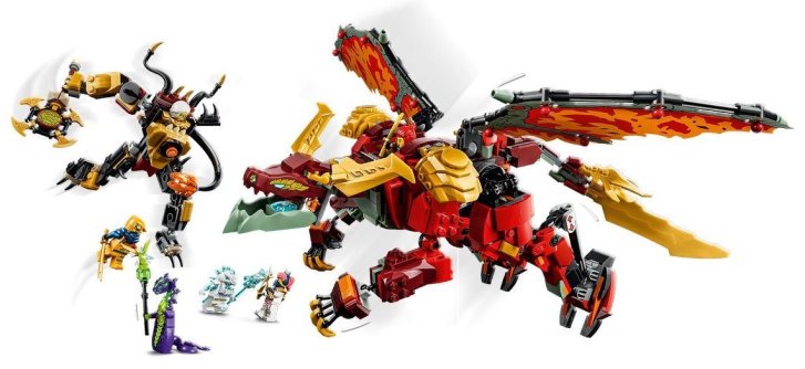71868 Lego Ninjago - Wyldfyre a transformačný dračí oblek
