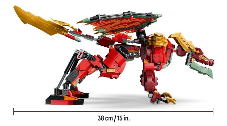 71868 Lego Ninjago - Wyldfyre a transformačný dračí oblek
