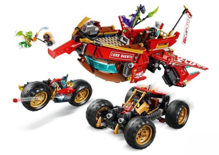 71869 Lego Ninjago - Pozemná Odmena osudu