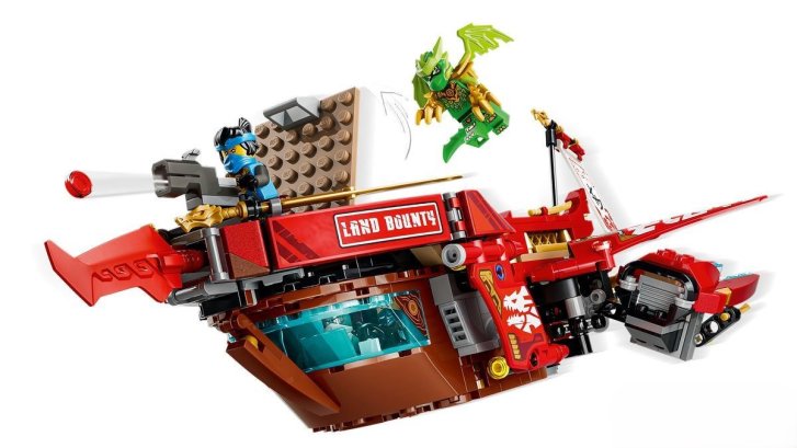 71869 Lego Ninjago - Pozemná Odmena osudu